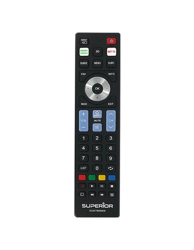 SUPERIOR READY5 SMART Universal remote for Smart TV LG, Samsung, Sony, Philips a