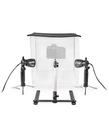 NEDIS SKT010WT LED Photo Studio Kit 40 x 40 cm 6500 K Foldable