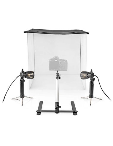 NEDIS SKT012WT LED Photo Studio Kit 60 x 60 cm 6500K Foldable