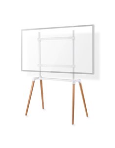 NEDIS TVSM7250WT TV Floor Stand 60 - 75" up to 40 kg Scandanavian design White /