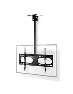 NEDIS TVCM1350BK Full Motion TV Ceiling Mount 42-65" up to 45 kg Tiltable Rotata