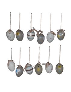 Σακουλάκι με 12 διακοσμητικά πασχαλινά αυγά 2