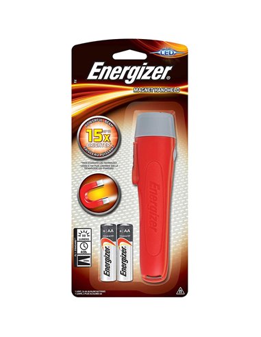 ENERGIZER MAGNET HANDHELD LED FLASH LIGHT 2AA