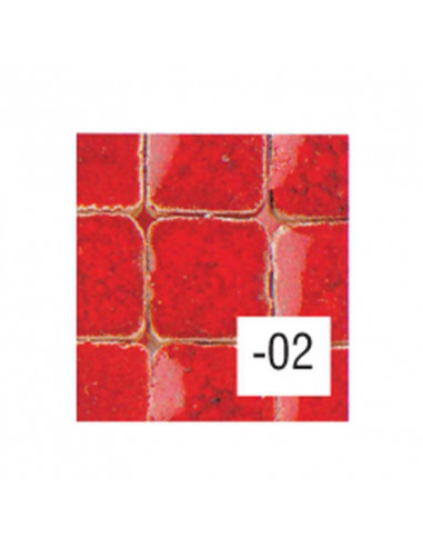 Efco μωσαικό κεραμικό κόκκινο 10x10x3χιλ.