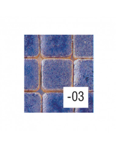 Efco μωσαικό κεραμικό μπλε 10x10x3χιλ.