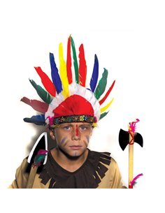 Καπέλο ινδιάνου με φτερά