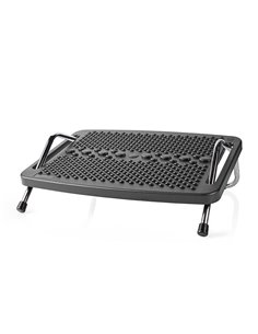 NEDIS ERGOFR200BK Feetrest ergonomic Metal Black