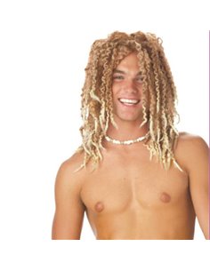 Περούκα ράστα καφέ