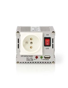 NEDIS PIMS30012E Power Inverter Modified Sine Wave 12V DC - 230V AC 300W 1x Pin