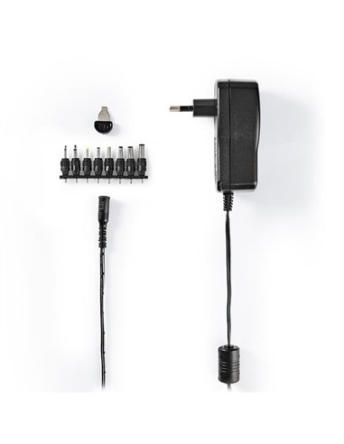 NEDIS ACPA109 Universal AC Power Adapter Type C (CEE 7/16) 7.5 W 3 / 5 / 6 / 7.5
