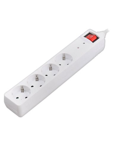 SONORA SPSW401 WHITE COLOR SURGE PROTECTION MULTI STRIP