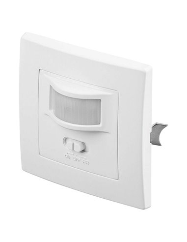 96005 PIR motion sensor flush-mounted wall mounting 160° detection 9m range indo
