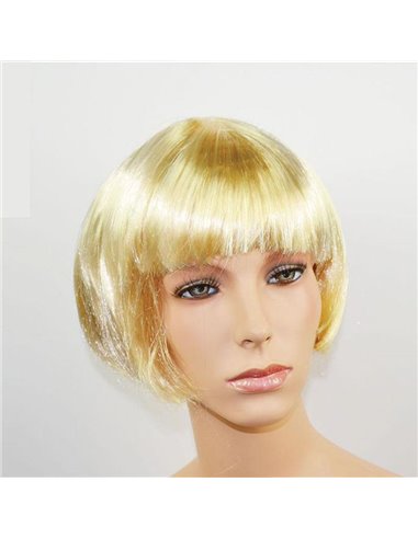 Περούκα καρέ μαλλιά ξανθιά