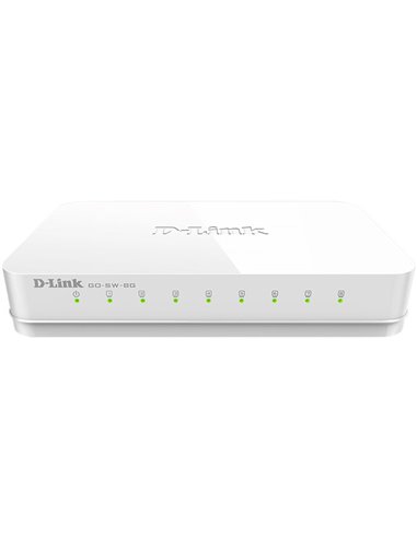 D-LINK GO-SW-8G GIGABIT ETHERNET 8-PORT SWITCH