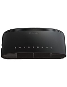 D-LINK DES-1008D FAST ETHERNET 8-PORT UNMANAGED DESKTOP SWITCH