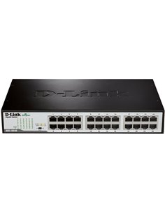 D-LINK DGS-1024D GIGABIT ETHERNET 24-PORT SWITCH (RACKMOUNT)