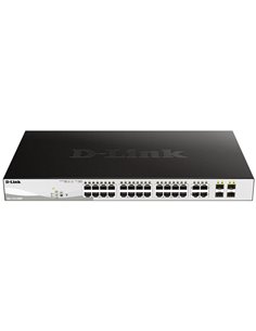 D-LINK DGS-1210-28MP GIGABIT POE 24-PORT & 4 x SFP