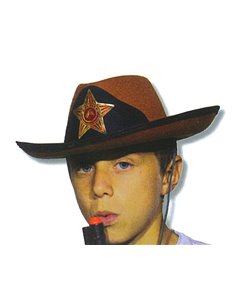 Καπέλο σερίφη μαύρο