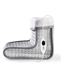 NEDIS PEFW110CGY Foot Warmer 6-Heat Settings Washable Digital Control Overheat p