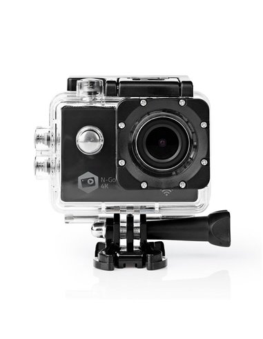 NEDIS ACAM41BK Action Cam Ultra HD 4K Wi-Fi Waterproof Case