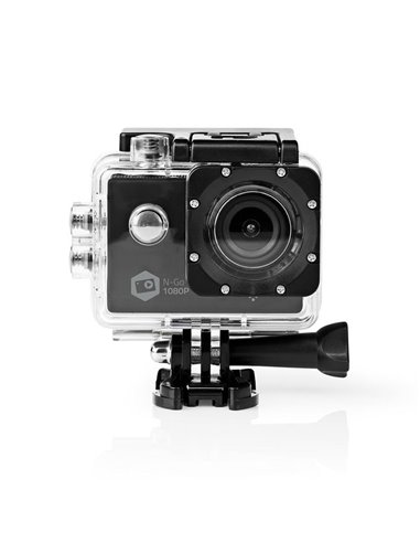NEDIS ACAM21BK Action Cam Full HD 1080p Wi-Fi Waterproof Case