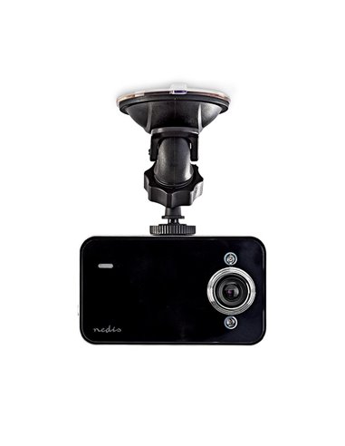 NEDIS DCAM06BK Dash Cam 720p@30fps 3.0 MPixel 2.4" LCD Motion detection Black