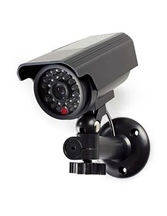 NEDIS DUMCBS10BK Dummy Security Camera, Bullet, IP44, Black