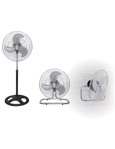 LIFE GRECALE Fan 3 in 1,stand/floor/wall mounted,50W