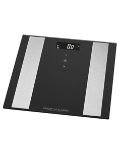 PC-PW 3007 FA BLACK 8 in 1 - Ηλεκ/νική γυάλινη ζυγαριά μπάνιου 330070