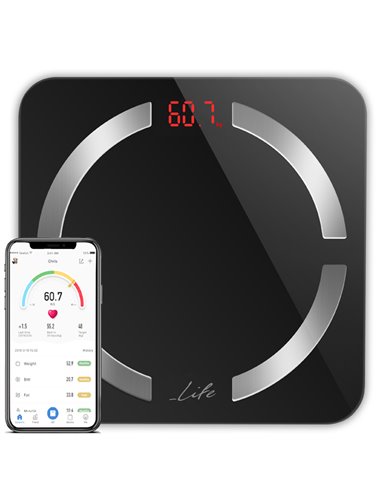 LIFE Smartweight BT Bluetooth Bathroom Scale