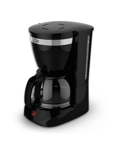 LIFE Gallia Coffee Maker Black 1.25L 800W