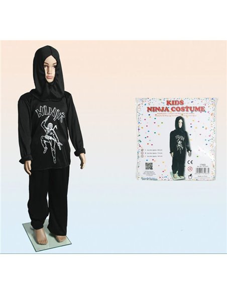 Στολή αποκριάτικη ninja 104εκ.