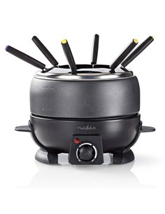 NEDIS FCFO110EBK6 Fondue Set 6-People 2.3 L