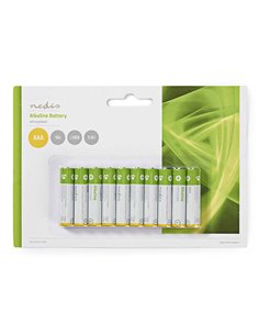 NEDIS BAAKLR0310BL Alkaline Battery AAA, 1.5 V, 10 pieces, Blister