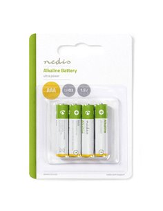 NEDIS BAAKLR034BL Alkaline Battery AAA 1.5 V 4 pieces Blister