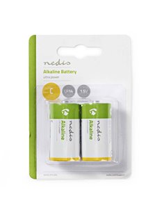 NEDIS BAAKLR142BL Alkaline Battery C, 1.5 V, 2 pieces, Blister