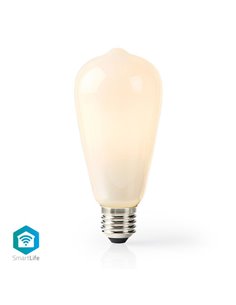 NEDIS WIFILF11WTST64 Wi-Fi Smart LED Bulb E27 ST64 5 W 500 lm White
