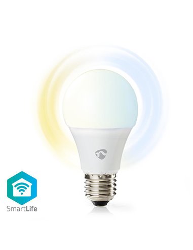 NEDIS WIFILW13WTE27 SmartLife LED Bulb Wi-Fi E27 800lm 9W Cool White / Warm Whit