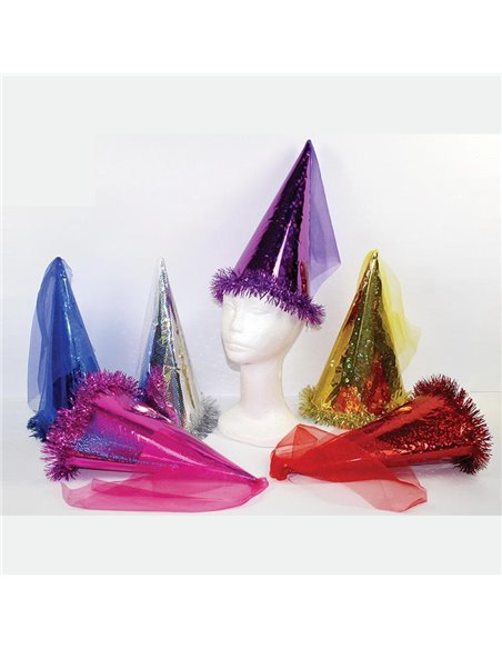 Καπέλο αποκριάτικο με λάστιχο και ύφασμα