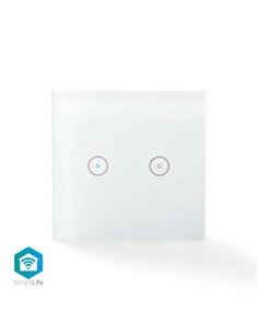 NEDIS WIFIWS20WT WiFi Smart Light Switch Dual