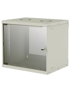 INT 714815 FLATPACK 19" 9U (487x540x560) BASIC WALLMOUNT CABINET GREY