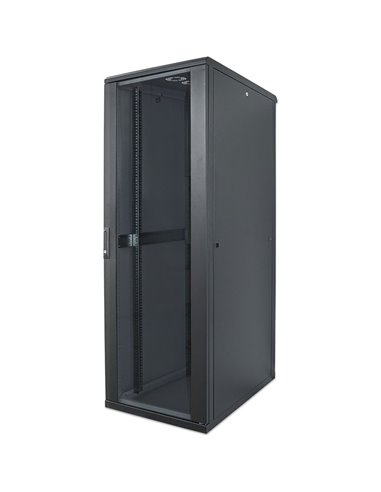 INT 713078 FLATPACK 19" 22U (1120x600x600) NETWORK RACK BLACK