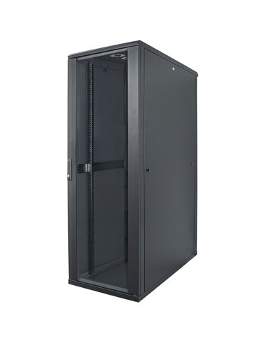 INT 713160 FLATPACK 19" 36U (1728x800x800) NETWORK RACK BLACK