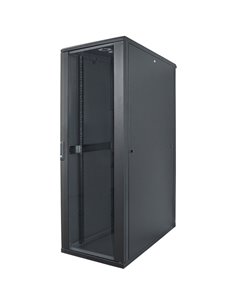 INT 713191 FLATPACK 19" 42U (2057x800x800) NETWORK RACK BLACK