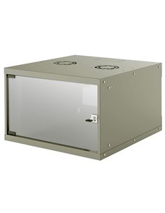INT 714792 FLATPACK 19" 6U (353x540x560) BASIC WALLMOUNT CABINET GREY