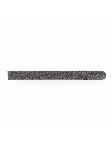 NEDIS COTP00900GY025 Velcro Cable Ties 0.25 m 10 pieces Grey