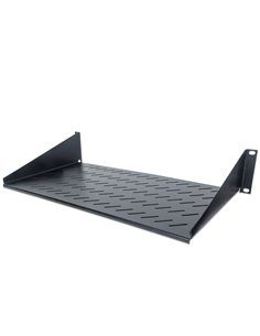 INT 712507 19" 2U (250mm DEPTH & MAX LOAD 25kg) CANTILEVER SHELF BLACK