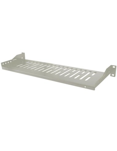 INT 712200 19" 1U (150mm DEPTH & MAX LOAD 25kg) CANTILEVER SHELF GREY