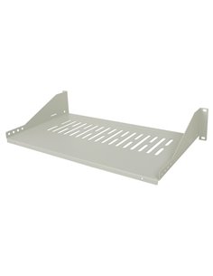 INT 712217 19" 2U (250mm DEPTH & MAX LOAD 25kg) CANTILEVER SHELF GREY