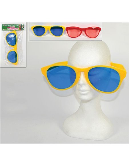 Γυαλιά γίγας αποκριάτικα διαφ.χρώματα